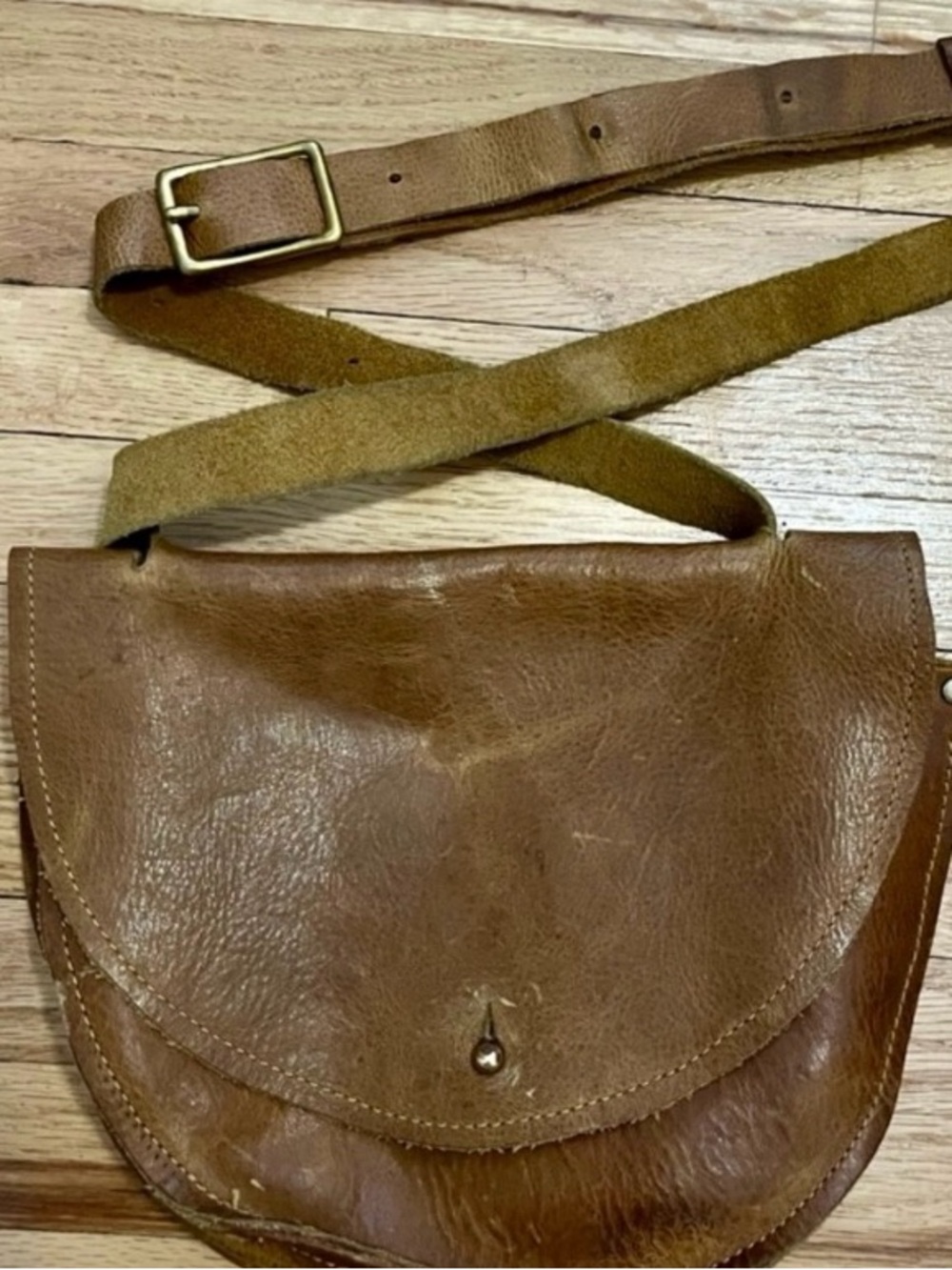 Hemlocks Leatherworks Crossbody Waist Bag